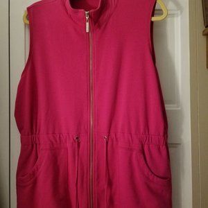 SUSAN GRAVER Zip Vest
